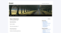 Desktop Screenshot of kramii.com